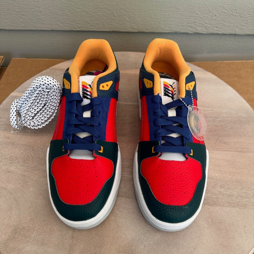 Puma Slipstream New Heritage Lace Up Mens Size 10.5 Sneakers Casual Shoes - Picture 3 of 16